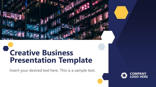 Creative Business Presentation Template