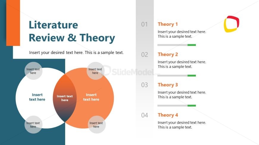 Research Paper Template Slide 