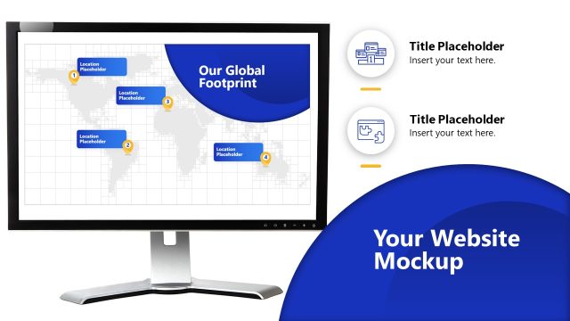 Our Global Footprint Slide – Professional Corporate Template