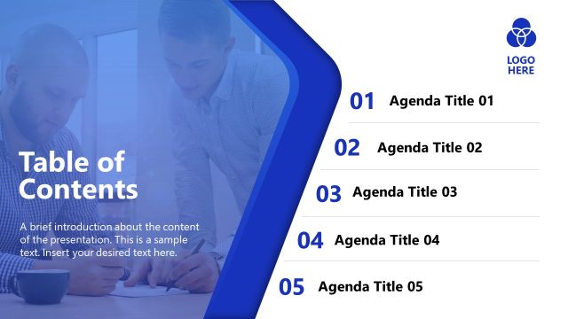 Professional Corporate Presentation Template