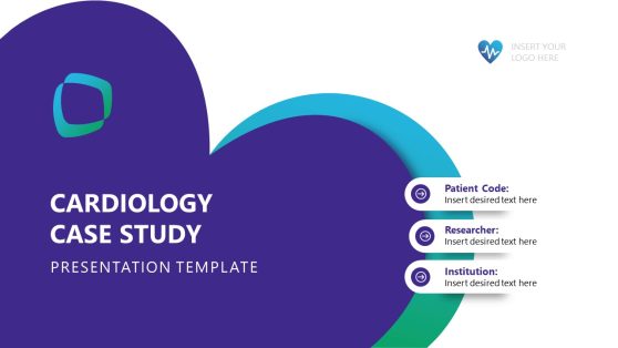 Cardiology Case Study PowerPoint Template