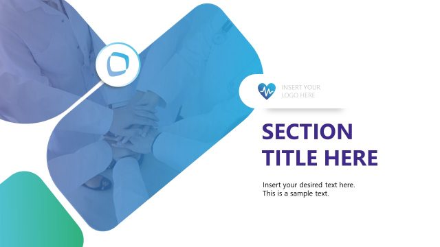 Section Header PPT Template – Cardiology Case Study Template