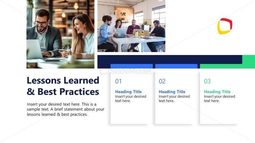 Project Closure Presentation Slide for Lessons Learned