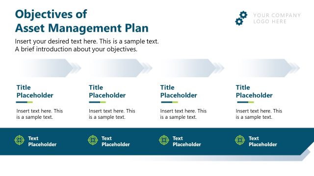 Slide for Objectives of Asset Management Plan