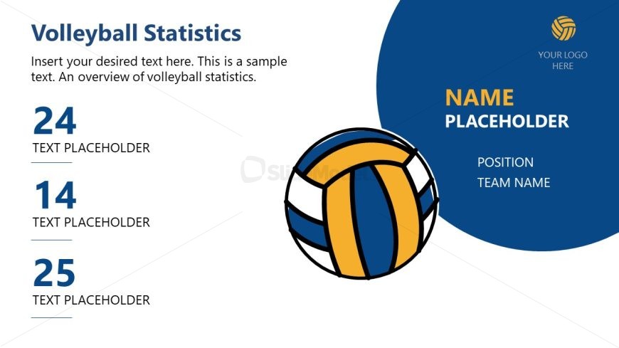 Volleyball PPT Slide 