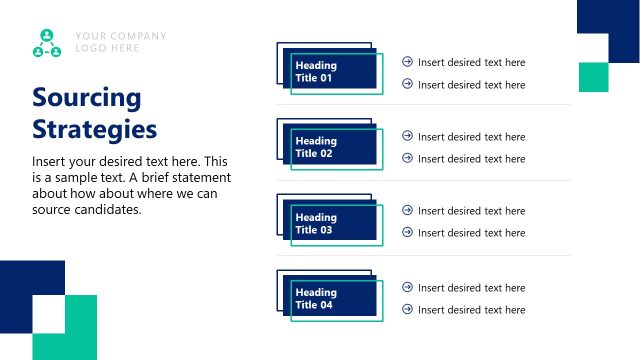Sourcing Strategies Presentation – Recruitment Strategy Template