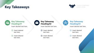 M&A Presentation Key Takeaways PPT Slide 