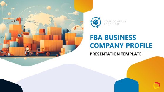 Editable FBA Business Company Profile PPT Slide 