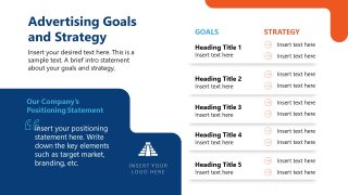 Advertising Plan Template for PowerPoint 