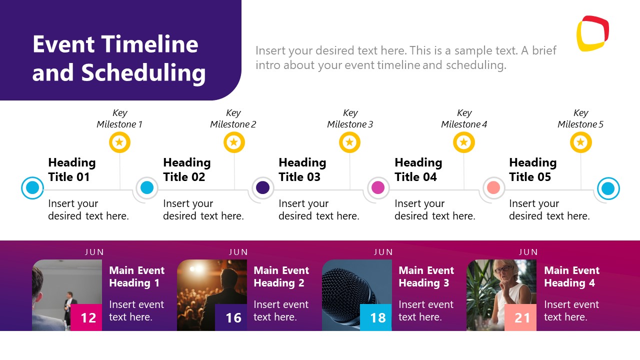 Corporate Event Planning PowerPoint Template