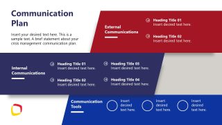 Communication Plan in Crisis Management Slide