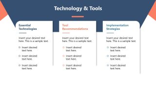 Omnichannel Presentation Template - Slide for Technology & Tools 