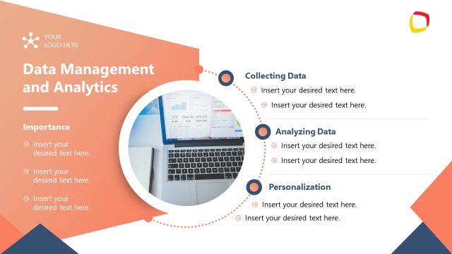 Data Management & Analytics Diagram Slide