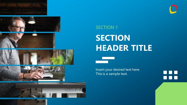 Editable Year in Review PowerPoint Template