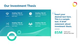 Editable Investment Pitch Book PPT Template 