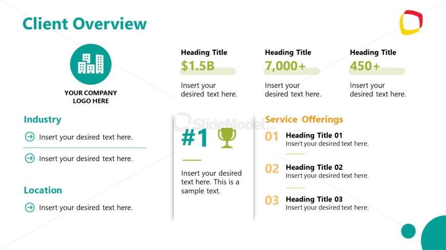 Business Case Study Slide PPT Template 