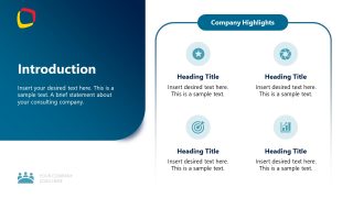 Consulting Proposal Template Slide 