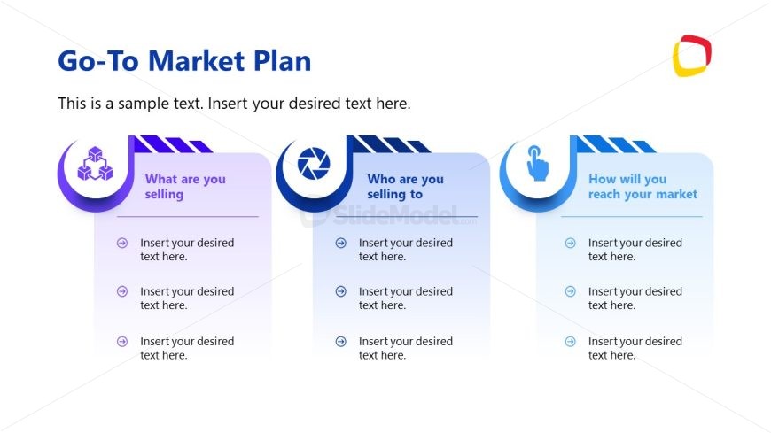 Go To Market Strategy Template for PowerPoint 