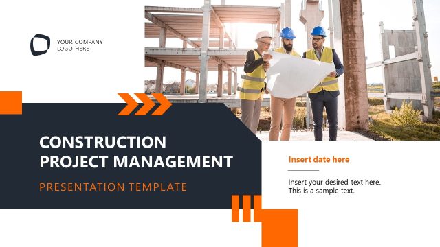 Construction Project Management PowerPoint Template