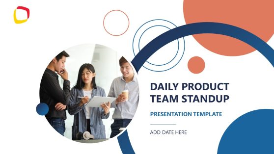 Daily Product Team Updates PowerPoint Template