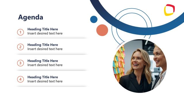Agenda Slide – Daily Product Team Updates Slide