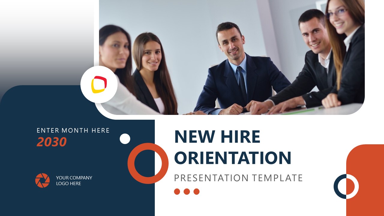 New Hire Orientation Template for PowerPoint 