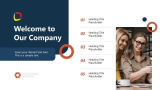 New Hire Orientation Template for Presentation 