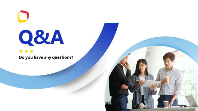 Q&A Slide – HR Orientation Template