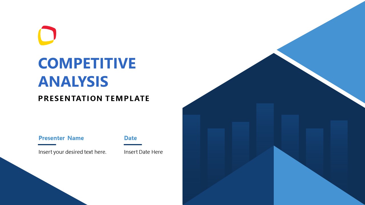 Editable Competitive Analysis PPT Template