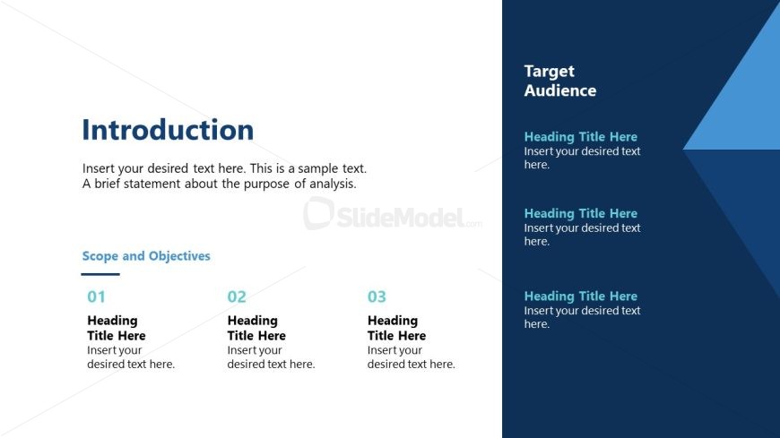 Competitive Analysis Template Slide