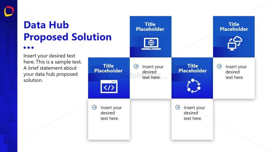 Data Hub Proposal Template Slide