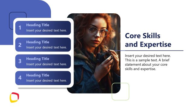 Core Skills and Expertise Presentation Slide