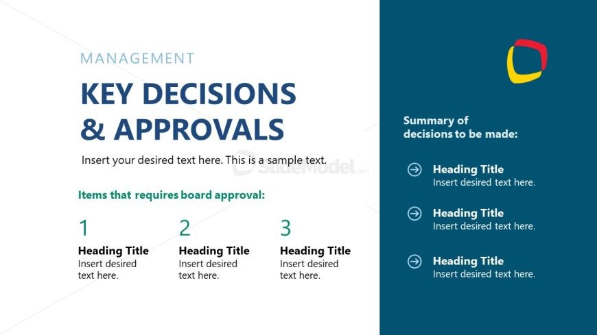 Engaging Board Meeting Template Slide 