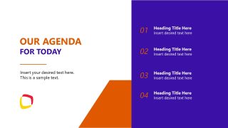 PPT Agenda Slide - Reverse Logistics Template