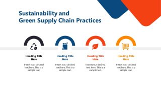 Graphical Icons Slide - Supply Chain Optimization Template