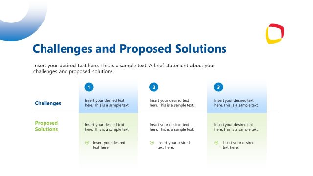 Challenges and Proposed Solutions PPT Slide