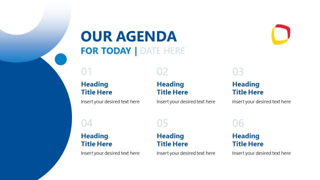 Agenda Presentation Slide- Expansion Project Template