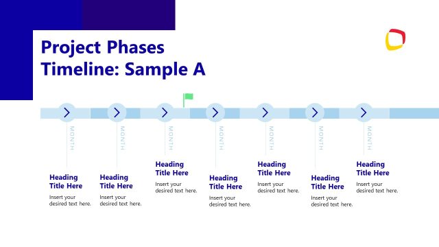 Project Timeline Diagram PPT Slide