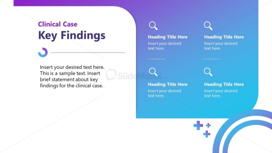 Key Findings Slide for Clinical Presentation