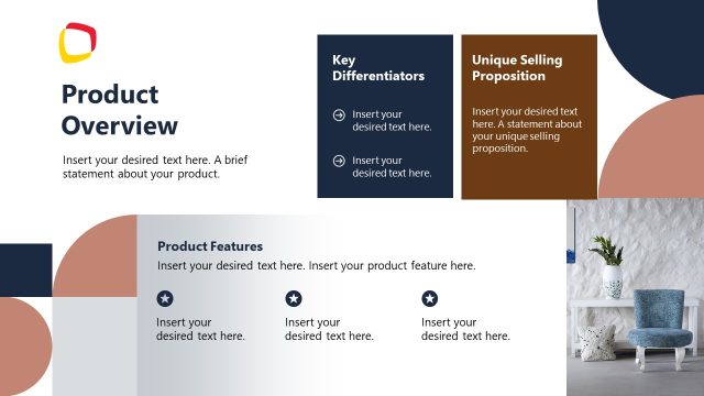 Editable Product Overview Slide – New Product Idea Template
