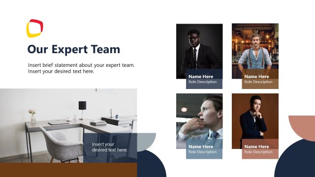 Our Experts Slide – New Product Idea Proposal PPT Template