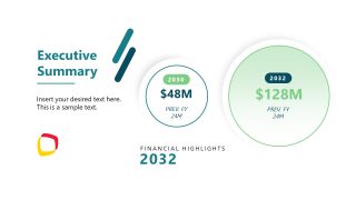 Year-in-Review PPT Slide Template