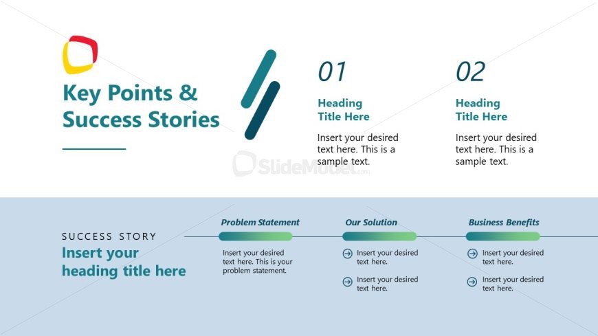 Year-in-Review Slide Template
