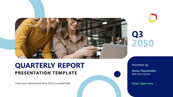 Quarterly Report PowerPoint Template