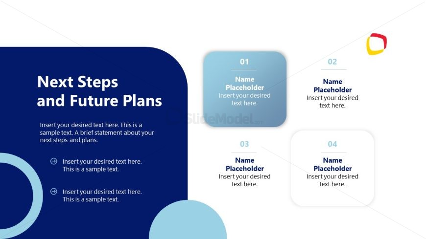 Creative Slide Template for Future Plans Presentation