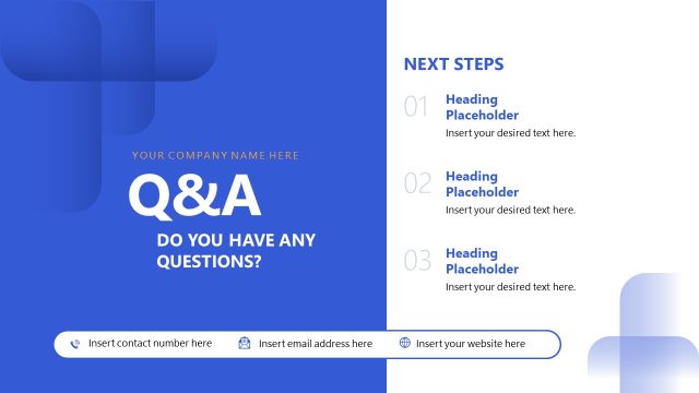 Q&A Slide – Portfolio Governance Presentation Template