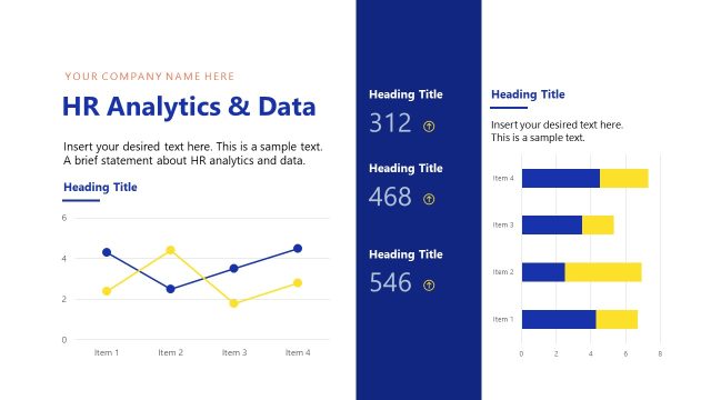 HR Analytics & Data PPT Slide – HR Transformation Template