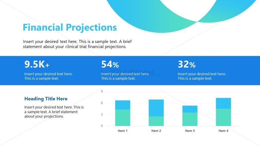 Clinical Trial Investment Template Slide