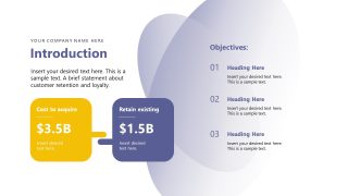 Customer Retention & Loyalty Strategy Template Slide 
