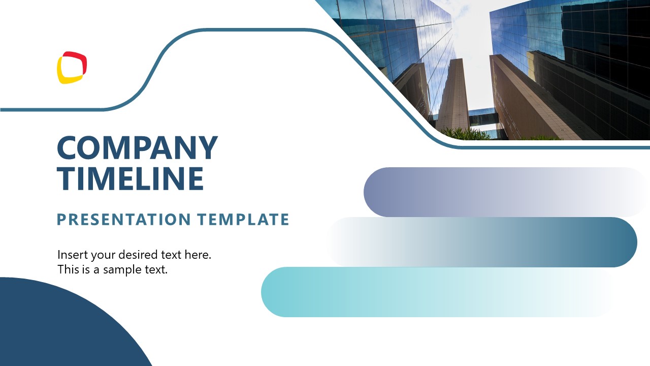 Company Timeline Presentation Template
